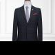 378 Bộ Vest Đen 2 Nút Caro Vengoc #1